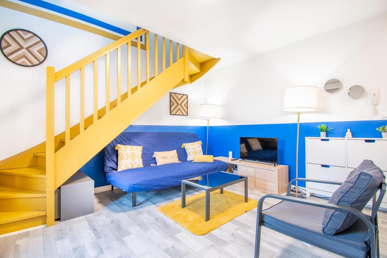 Charmant T2 Sur Ile De Nantes Avec Parking Et Balcon 외부 사진