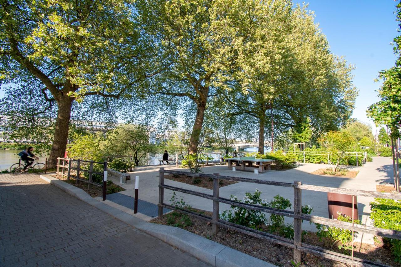 Charmant T2 Sur Ile De Nantes Avec Parking Et Balcon 외부 사진